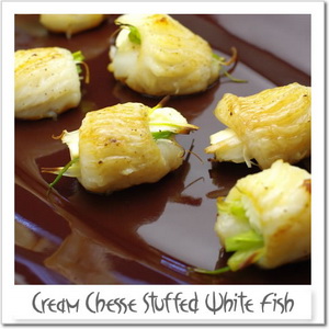 白身魚のクリームロール