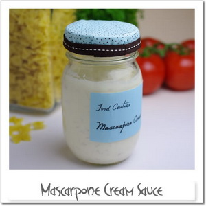 マスカルポーネクリームソース